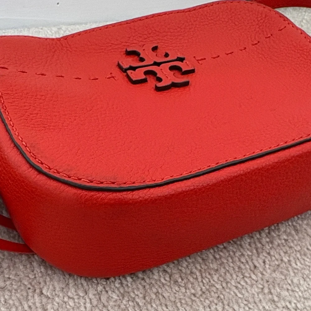 Tory Burch Vibrant Red Crossbody Bag - Picture 8 of 14